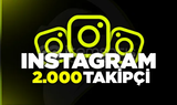 ⭐[GARANTİLİ]✅ İnstagram +2000 Takipçi⭐