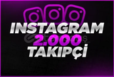 ⭐(Garantili) Instagram 2000 Takipçi⭐