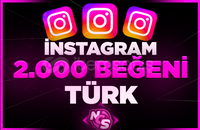 ⭐ GARANTİLİ ⭐ İNSTAGRAM 2.000 TÜRK BEĞENİ ⭐