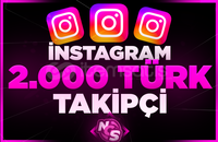 ⭐ GARANTİLİ ⭐ İNSTAGRAM 2.000 TÜRK TAKİPÇİ ⭐