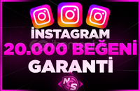 ⭐ GARANTİLİ ⭐ İNSTAGRAM 20.000 GERÇEK BEĞENİ ⭐