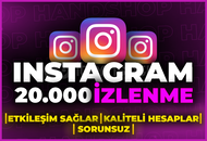 ⭐[GARANTİLİ] INSTAGRAM 20000 GERÇEK İZLENME⭐