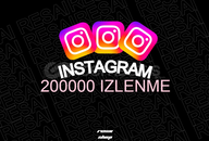 ✨GARANTİLİ✨ INSTAGRAM 200K IZLENME