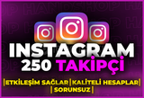 ⭐[GARANTİLİ] INSTAGRAM 250 GERÇEK TAKİPÇİ⭐