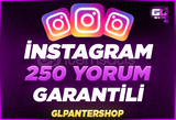 ⭐[GARANTİLİ] İNSTAGRAM 250 GERÇEK YORUM ⭐