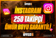 ⭐[Garantili] İnstagram 250 Takipçi⭐