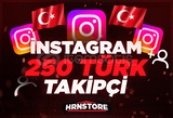 GARANTİLİ | İNSTAGRAM 250 TÜRK TAKİPÇİ 