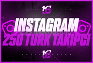 ⭐[GARANTİLİ] İNSTAGRAM 250 TÜRK TAKİPÇİ⭐