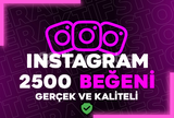 ⭐(Garantili) Instagram 2500 Beğeni⭐