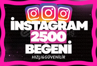 ⭐[GARANTİLİ] INSTAGRAM 2500 BEĞENİ⭐