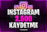 ⭐[GARANTİLİ] İnstagram 2500 Kaydetme⭐