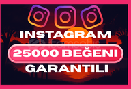 ⭐[GARANTİLİ] İNSTAGRAM 25000 BEĞENİ⭐