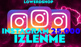 [GARANTİLİ] İNSTAGRAM 25.000 İZLENME