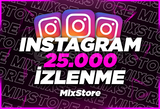 ⭐GARANTİLİ⭐ INSTAGRAM 25.000 İZLENME