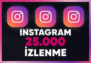 ⚡ [ GARANTİLİ ] INSTAGRAM 25.000 İZLENME ⚡