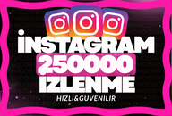 ⭐[GARANTİLİ] INSTAGRAM 250.000 İZLENME⭐