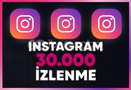 ⚡ [ GARANTİLİ ] INSTAGRAM 30.000 İZLENME ⚡