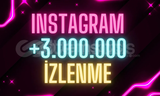 ⭐✅ GARANTİLİ İNSTAGRAM 3.000.000 GERÇEK İZLENME