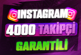 ⭐[GARANTİLİ] INSTAGRAM 4000 GERÇEK TAKİPÇİ⭐