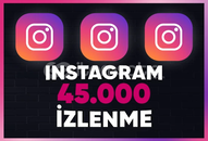 ⚡ [ GARANTİLİ ] INSTAGRAM 45.000 İZLENME ⚡