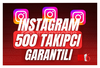 ⭐GARANTİLİ⭐INSTAGRAM 500 ADET KARIŞIK TAKİPÇİ