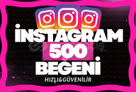 ⭐[GARANTİLİ] INSTAGRAM 500 BEĞENİ⭐