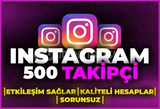 ⭐[GARANTİLİ] İNSTAGRAM 500 GERÇEK TAKİPÇİ⭐