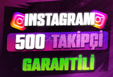⭐[GARANTİLİ] INSTAGRAM 500 GERÇEK TAKİPÇİ⭐