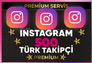 ⭐[GARANTİLİ] Instagram 500 Gerçek Türk Takipçi⚡