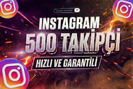 ✨ [GARANTİLİ] İNSTAGRAM 500 TAKİPÇİ ✨