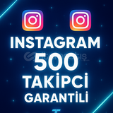 (Garantili) Instagram 500 Takipçi 