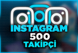 GARANTİLİ | İNSTAGRAM 500 TAKİPÇİ | HIZLI