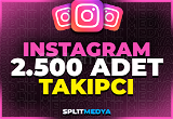 Instagram 2.500 Takipçi [Garantili]