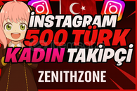 ⭐[GARANTİLİ] INSTAGRAM 500 TÜRK KADIN TAKİPÇİ⭐