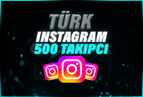 ⭐GARANTİLİ⭐ Instagram 500 Türk Organik Takipçi