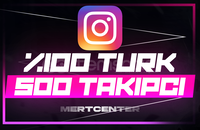 ⭐(GARANTİLİ) İNSTAGRAM 500 TÜRK TAKİPÇİ⭐