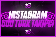 ⭐[GARANTİLİ] İNSTAGRAM 500 TÜRK TAKİPÇİ⭐
