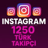⭐GARANTİLİ⭐INSTAGRAM 1250 TÜRK TAKİPÇİ⭐