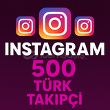 ⭐GARANTİLİ⭐INSTAGRAM 500 TÜRK TAKİPÇİ⭐