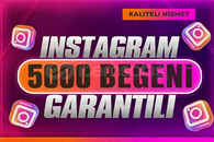 ⭐[GARANTİLİ] İNSTAGRAM 5000 BEĞENİ⭐