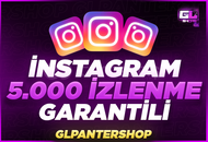 ⭐[GARANTİLİ] İnstagram 5.000 Gerçek İzlenme ⭐