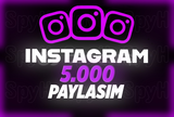 ⭐[GARANTİLİ] INSTAGRAM 5000 PAYLAŞIM⭐