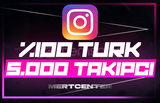 ⭐[GARANTİLİ] İNSTAGRAM 5.000 TÜRK TAKİPÇİ⭐