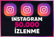 ⚡ [ GARANTİLİ ] INSTAGRAM 50.000 İZLENME ⚡