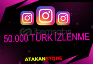 [Garantili] İnstagram 50.000 Türk İzlenme