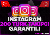 ⭐GARANTİLİ⭐INSTAGRAM 200TÜRK TAKİPÇİ ⭐KALİTELİ⭐