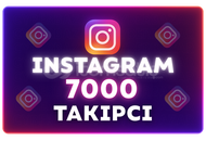 ⭐[GARANTİLİ ]✅ İnstagram +7000 Takipçi⭐
