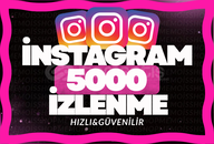 ⭐[GARANTİLİ] INSTAGRAM 5000 İZLENME⭐