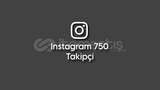 Garantili Instagram 750 Takipçi