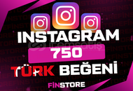 [Garantili] İnstagram 750 Türk Beğeni